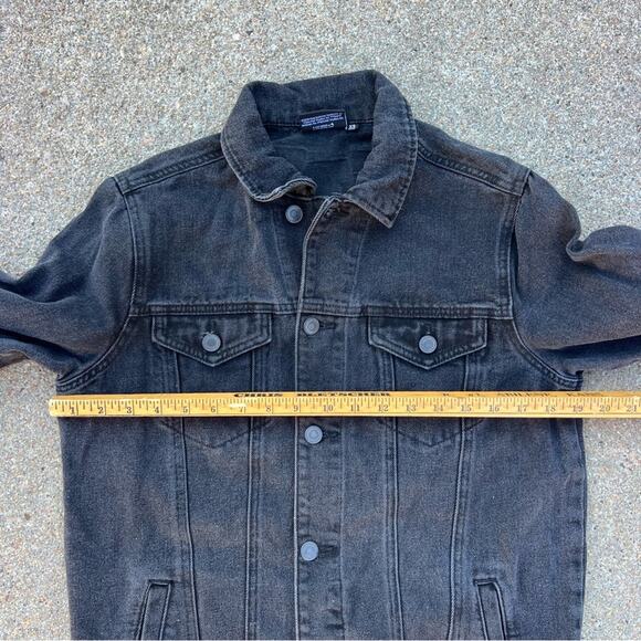 Betty Boop Black Trucker Jean Jacket XS - Picture 6 of 8